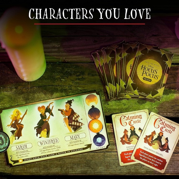 NEW Disney Hocus Pocus: The Game  - A Cooperative Game of Magic and Mayhem - Picture 5 of 10